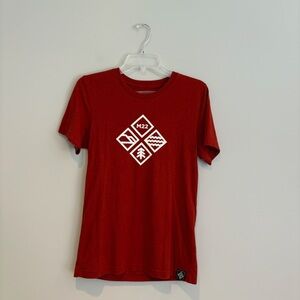 M22 Red Kiteboarding Graphic Tee